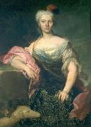 Bildnis einer Dame als Diana Jacopo Amigoni